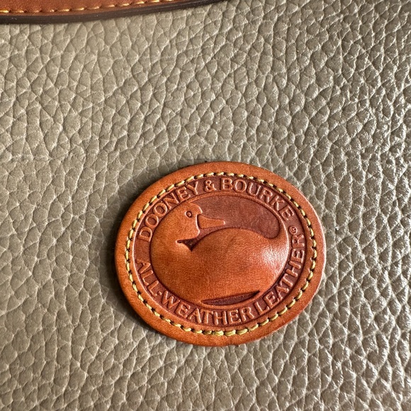 Dooney & Bourke Two-Tone Leather Crossbody Bag - Picture 2 of 10